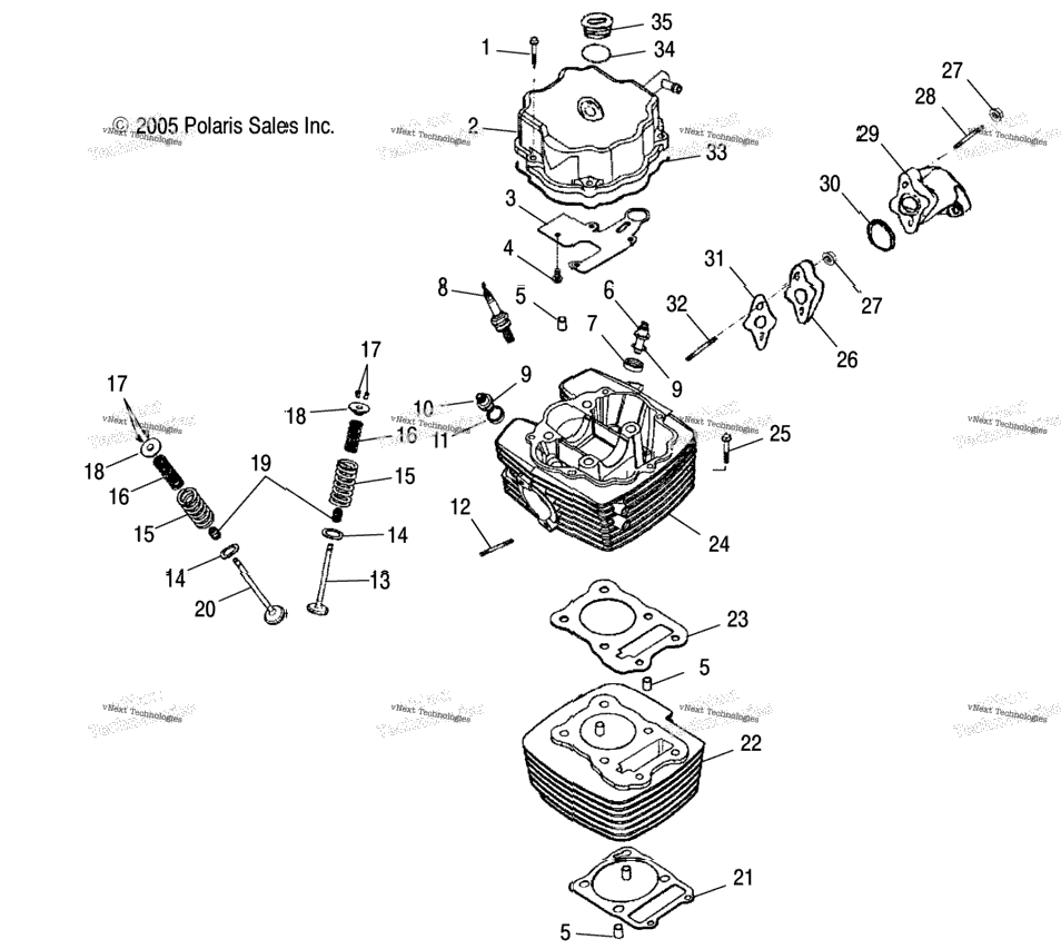 Cylinder Head /Ab/Ac/Le