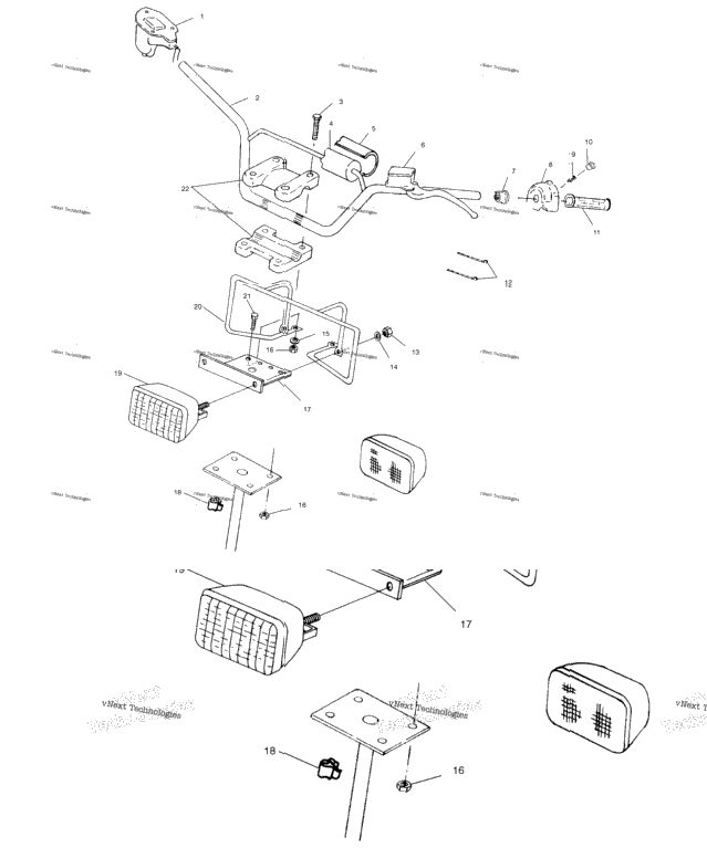 Handlebar/Headlight