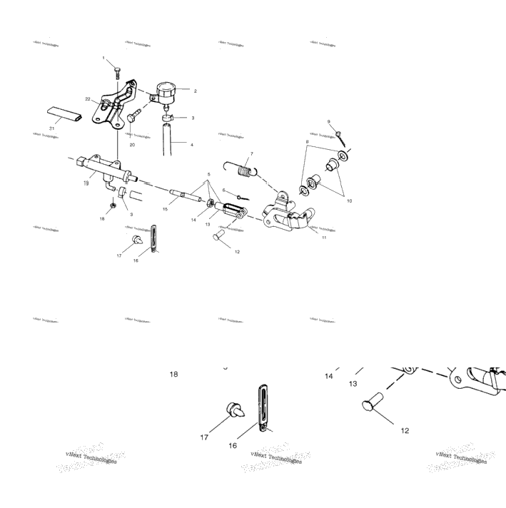 Rear Brake Master Cylinder