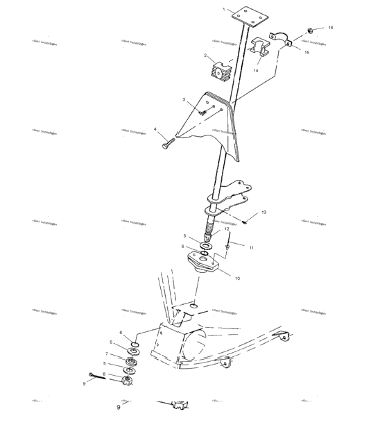 Steering Post