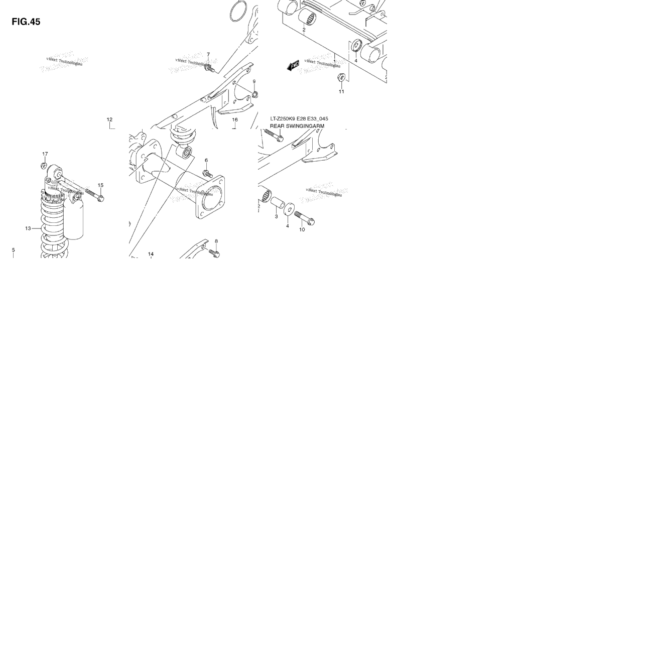 Rear Swingingarm
