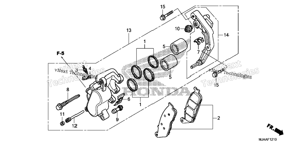 Front Brake Caliper (1)