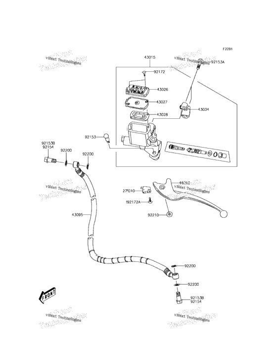 Front Master Cylinder