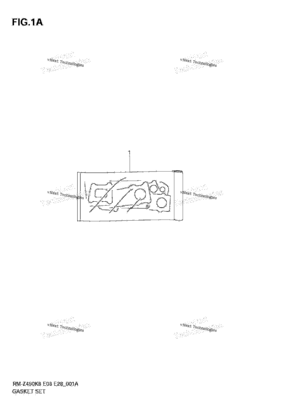 Gasket Set (Rm-Z450 L1)