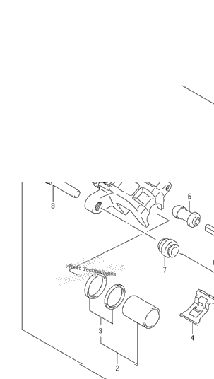 Rear Caliper (Rm-Z450 L1)
