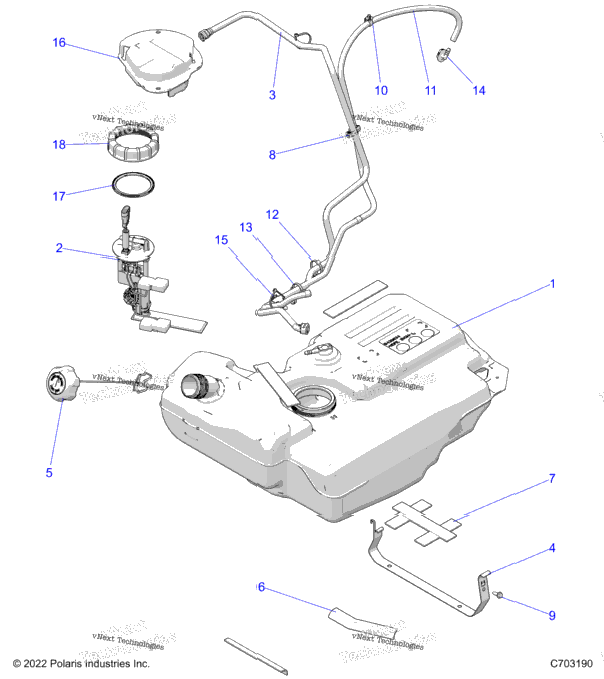 Fuel System, Fuel Tank