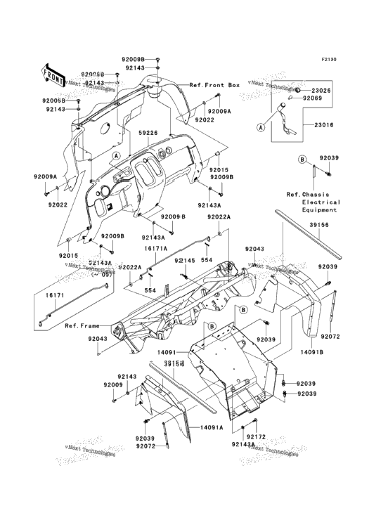 Frame Fittings (Front)