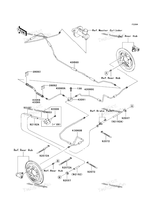 Rear Brake Piping