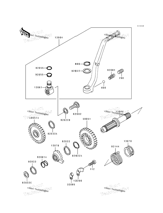 Kickstarter Mechanism