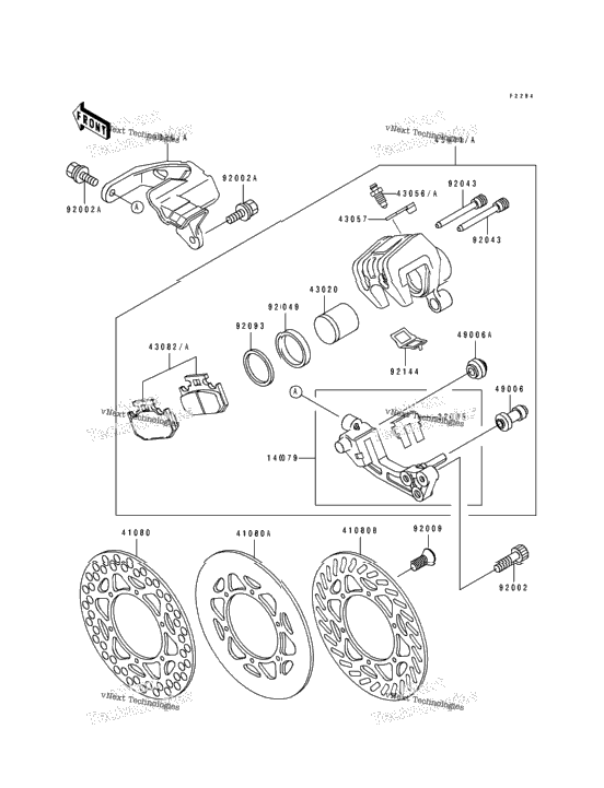 Rear Caliper