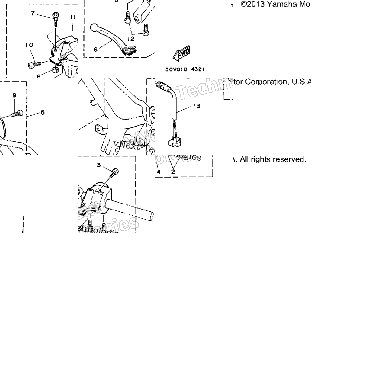 Handle Switch Lever
