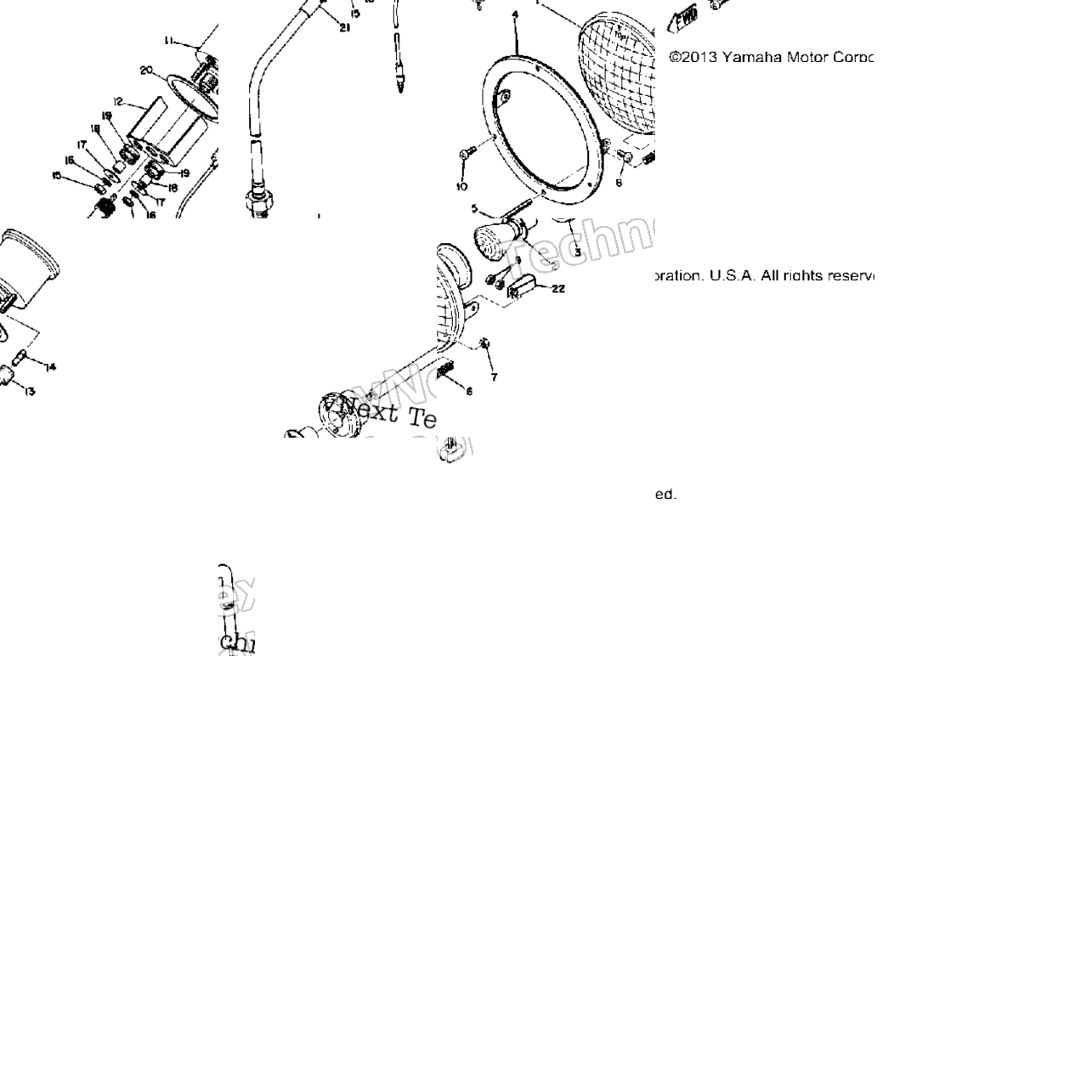 Head Lamp & Speedometer