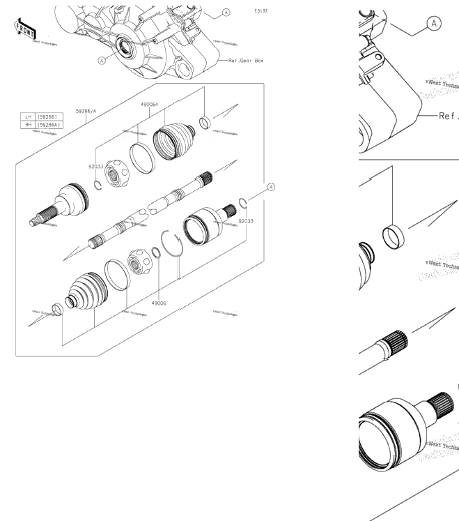 Drive Shaft-Rear