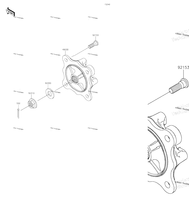Rear Hubs/Brakes