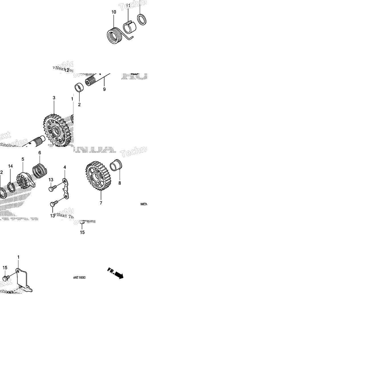 Kick Starter Spindle