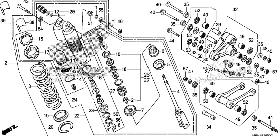 Rear Shock Absorber