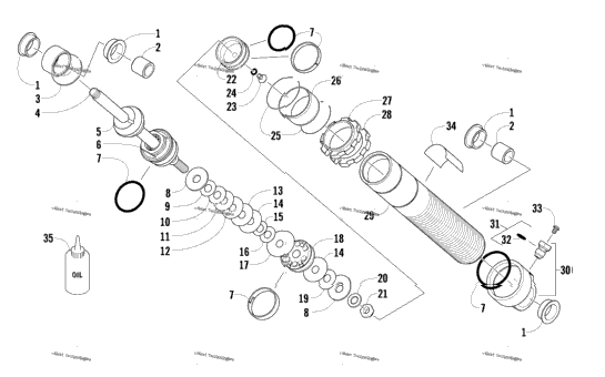 Front Suspension Shock Absorber