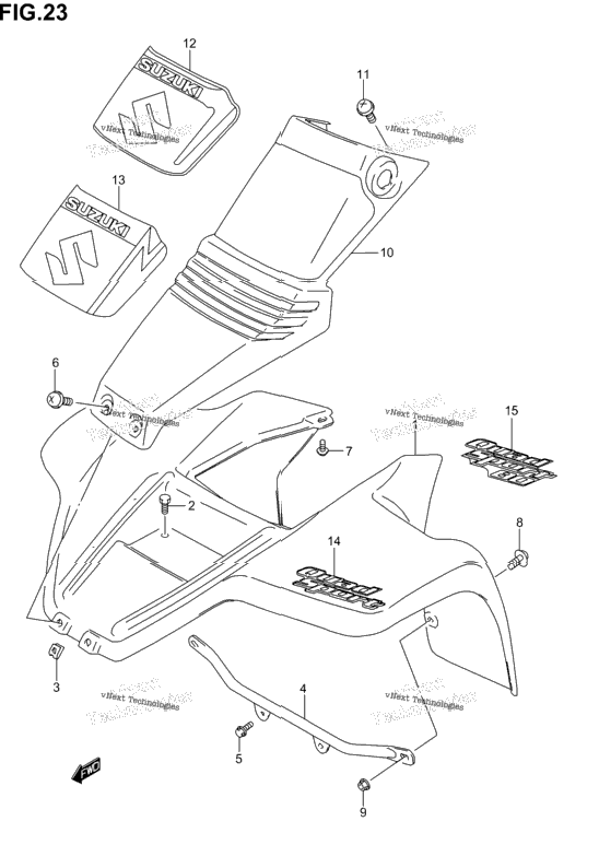 Front Fender (Model K2/K3/K4)