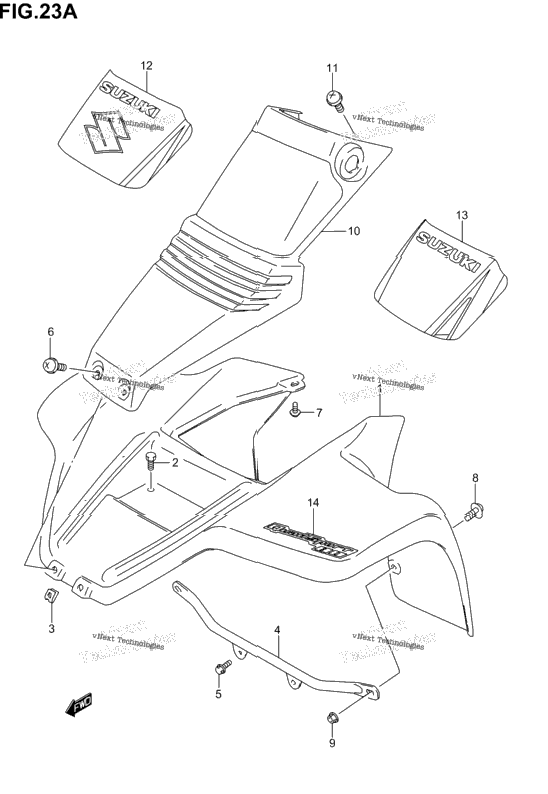 Front Fender (Model K5/K6)