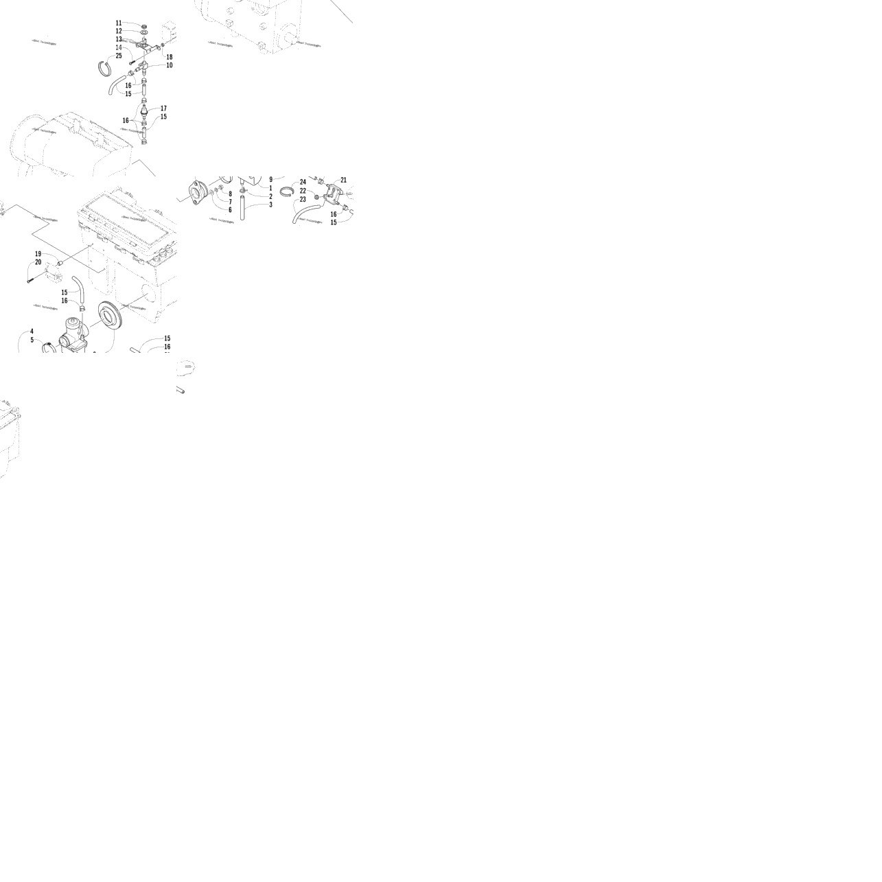 Carburetor And Fuel Pump Assembly