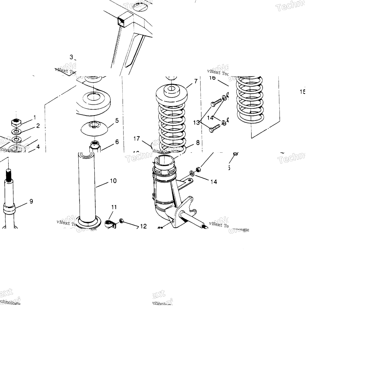 Strut Assembly Sport 400L