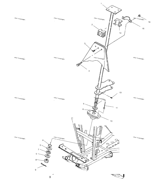 Steering Post A00ck32aa