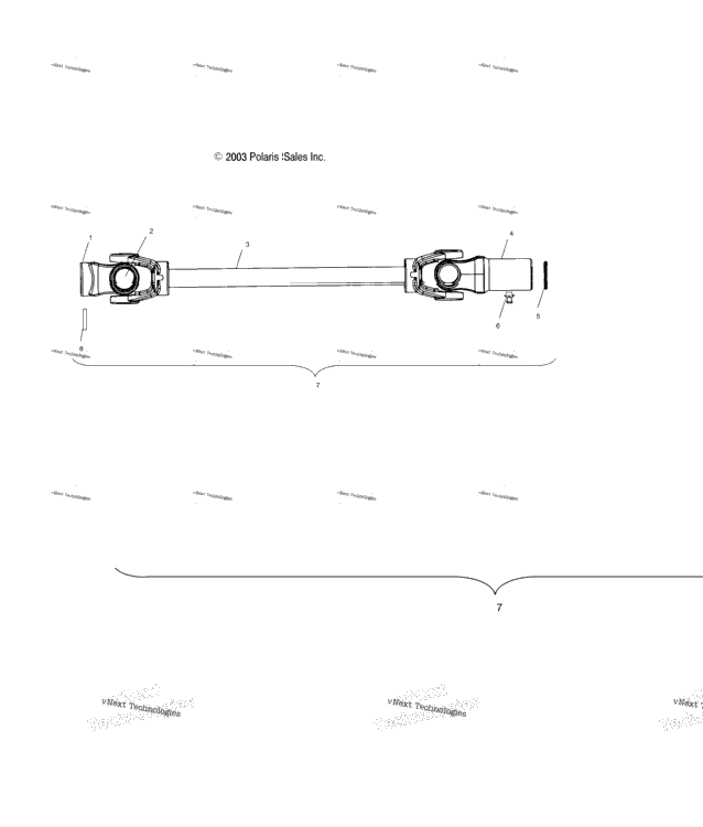Front Prop Shaft