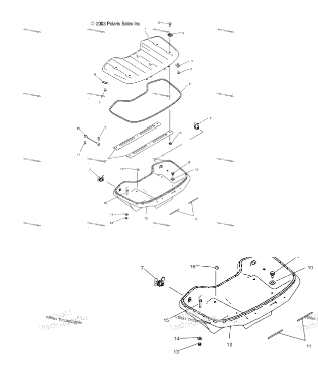 Front Storage Box