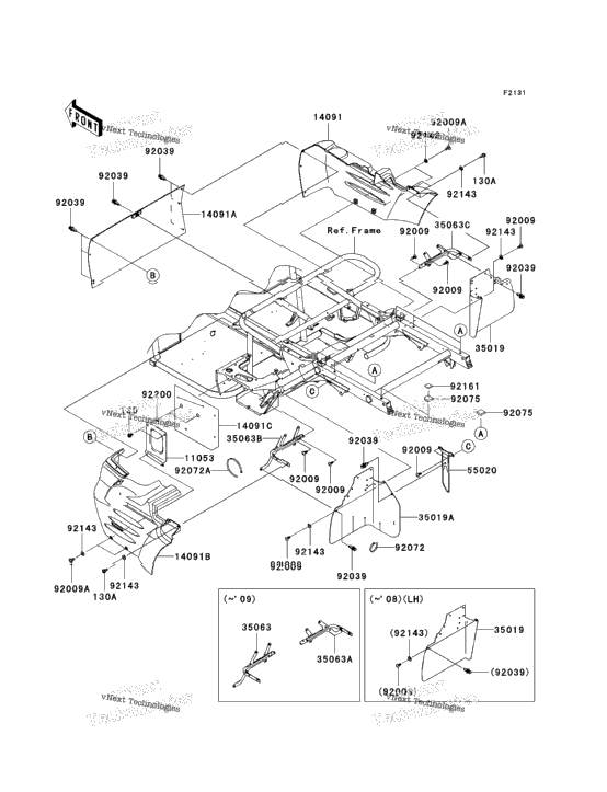 Frame Fittings (Rear)