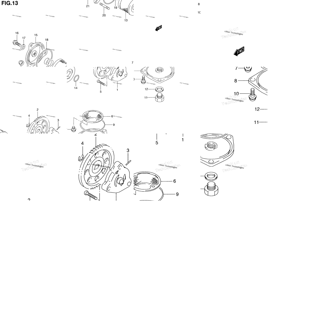 Oil Pump - Fuel Pump