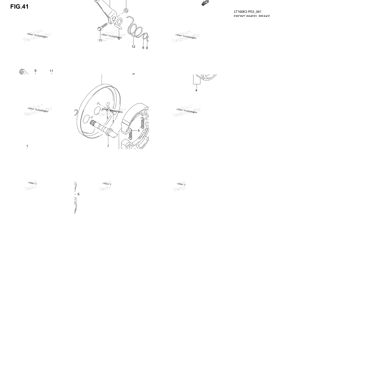 Front Wheel Brake