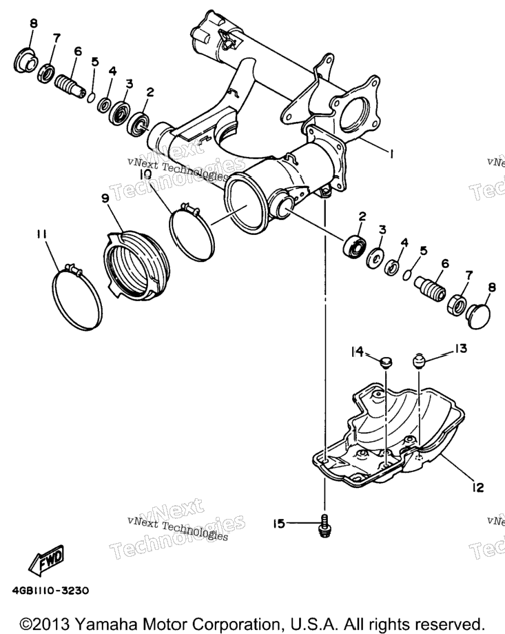 Rear Arm Suspension