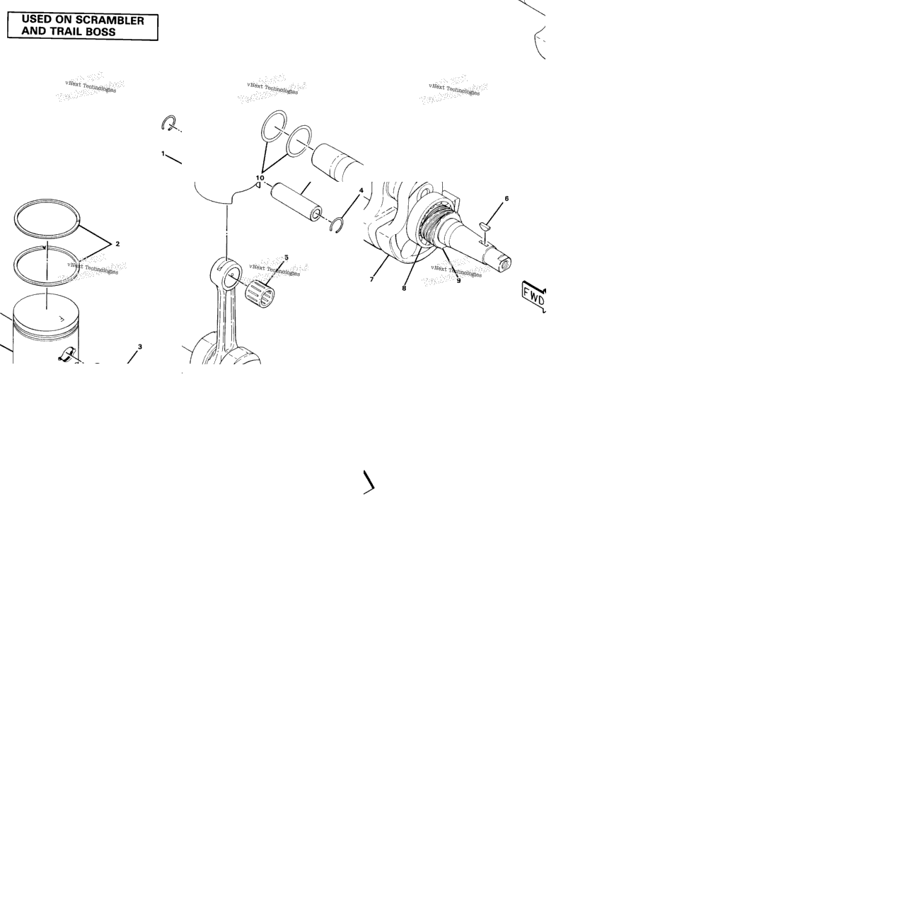 Crankshaft & Piston Assembly