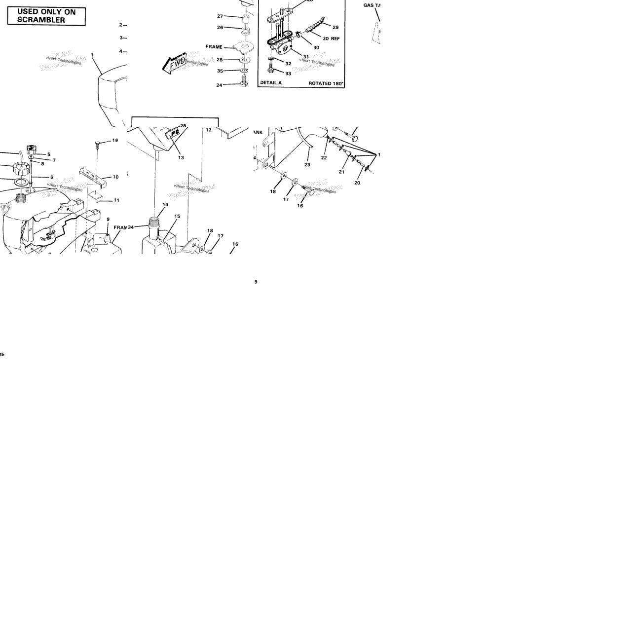 Fuel Tank Assemblyscrambler