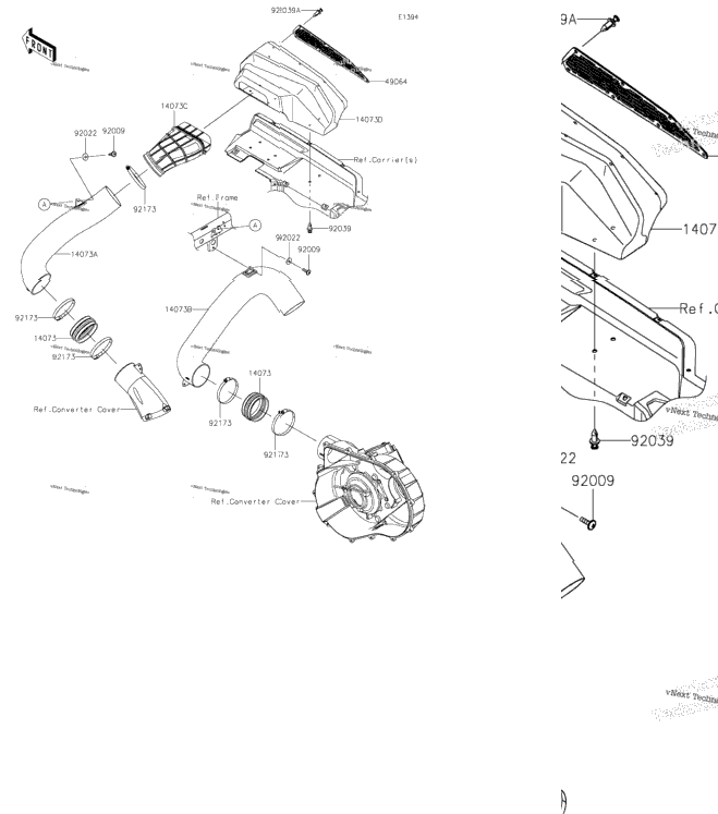 Air Cleaner-Belt Converter