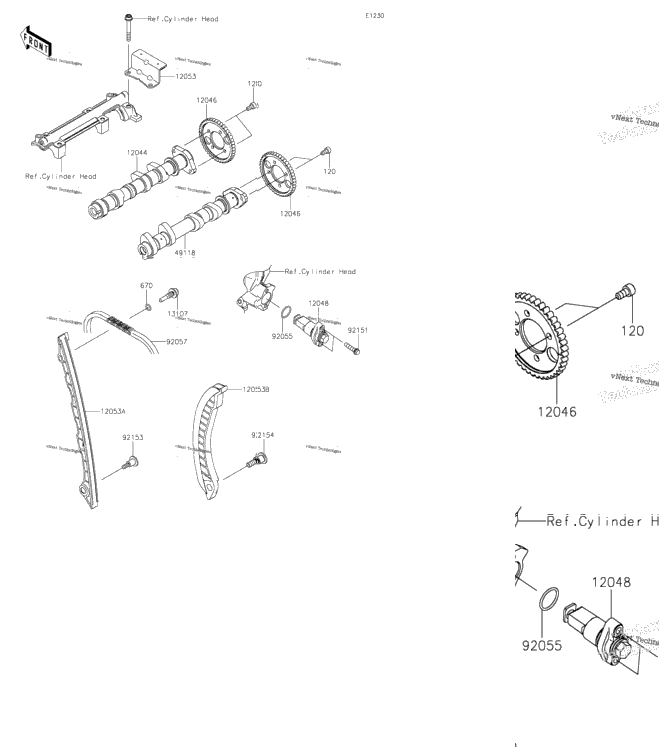 Camshaft(S)/Tensioner