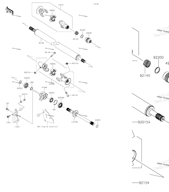 Drive Shaft-Propeller