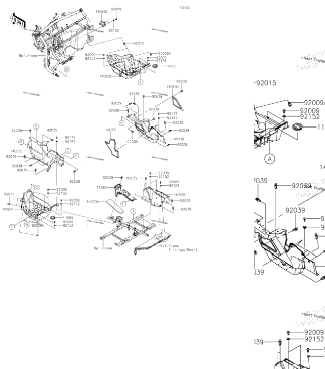 Frame Fittings(Front)