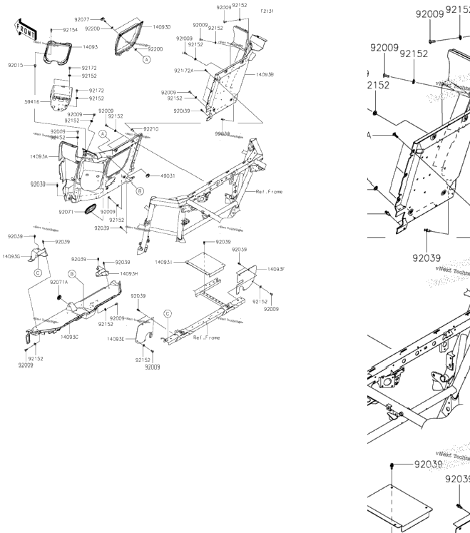 Frame Fittings(Rear)