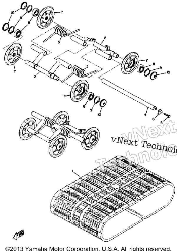 Track Suspension - Wheel