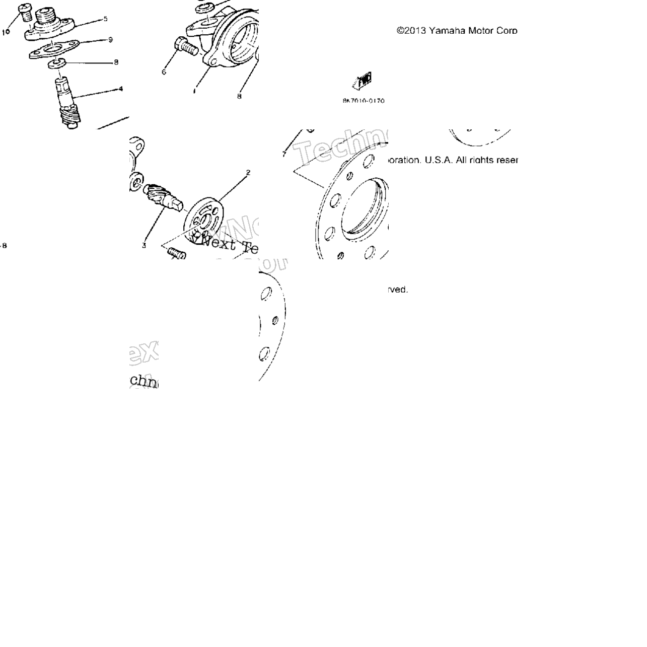 Speedometer - Gear Unit