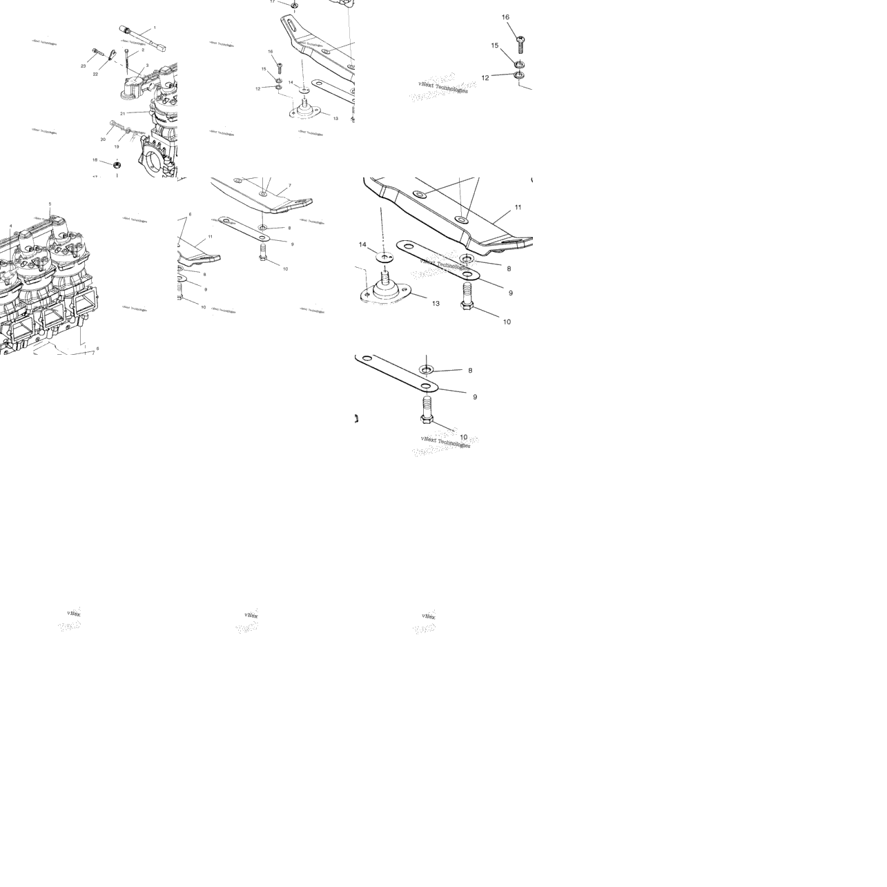 Engine Mounting W025198c/D/I