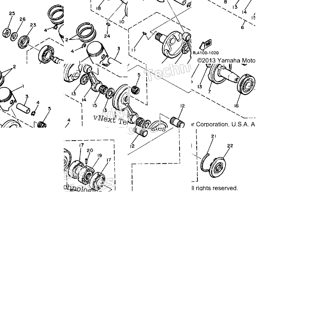 Crankshaft-Piston
