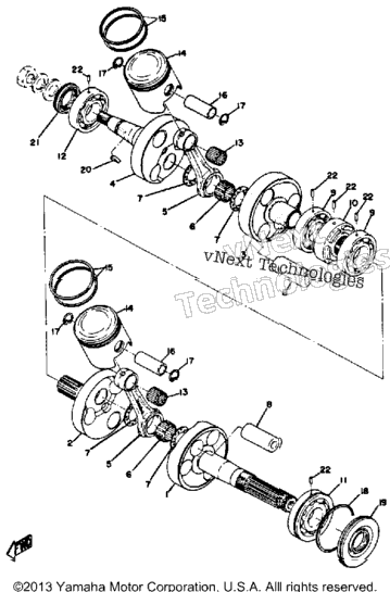 Crank - Piston