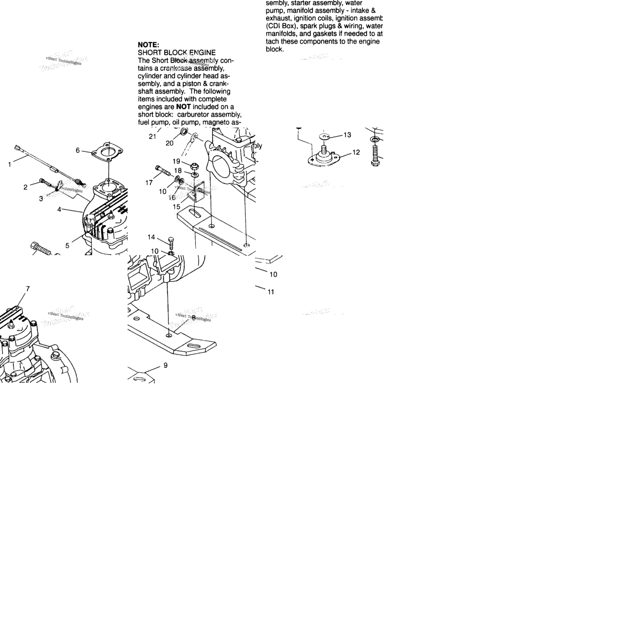 Engine Mounting Sl 700 & Intl. Sl 700 I964066