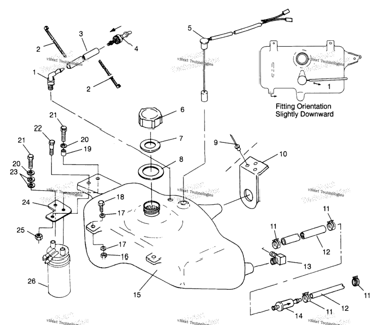 Oil Tank Sl 700 & Intl. Sl 700 I964066