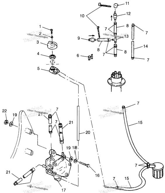 Fuel System Slt 780 & Intl. Slt 780 I964588