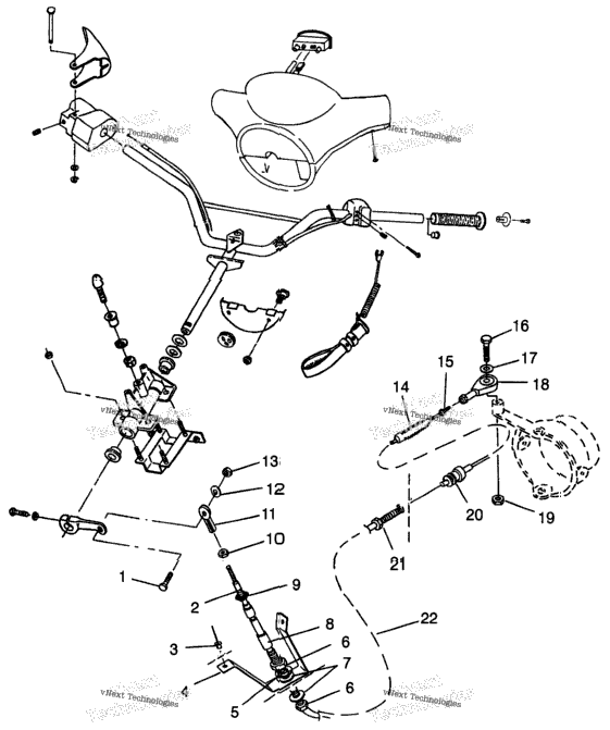 Steering Slt 780 & Intl. Slt 780 I964588