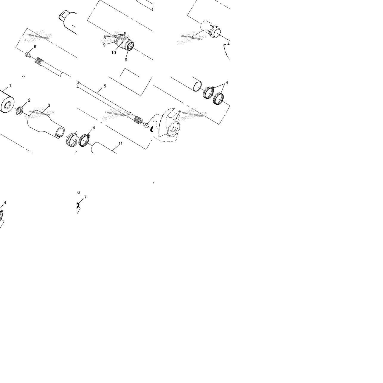 Drive System Sltx & Intl. Sltx I964590