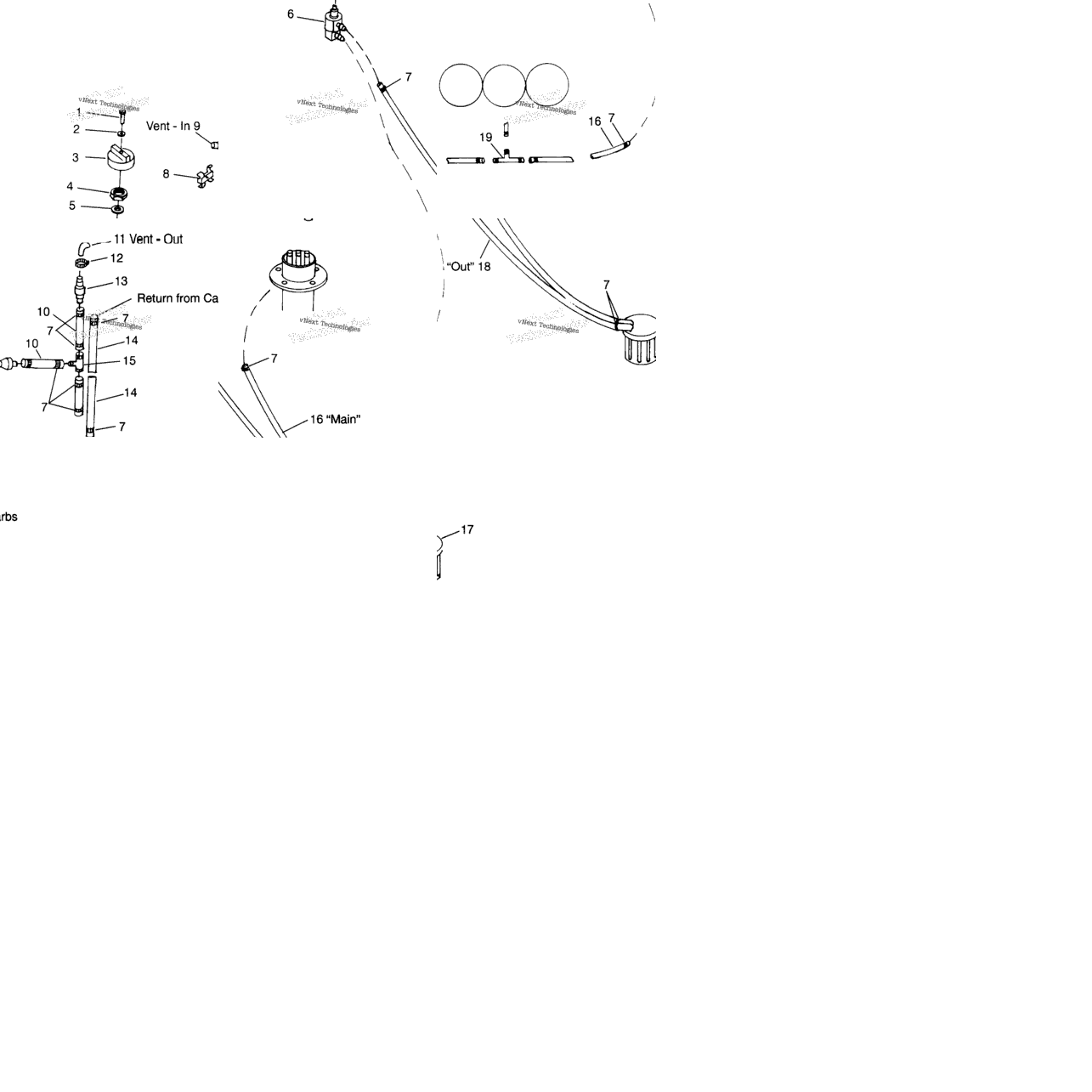 Fuel System Sltx & Intl. Sltx I964590